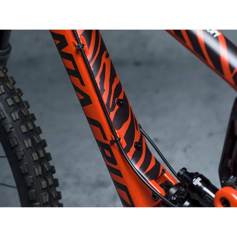 Protector Cuadro Bicicleta Pro Full Zebra Negro Dyedbro – Novena Racing